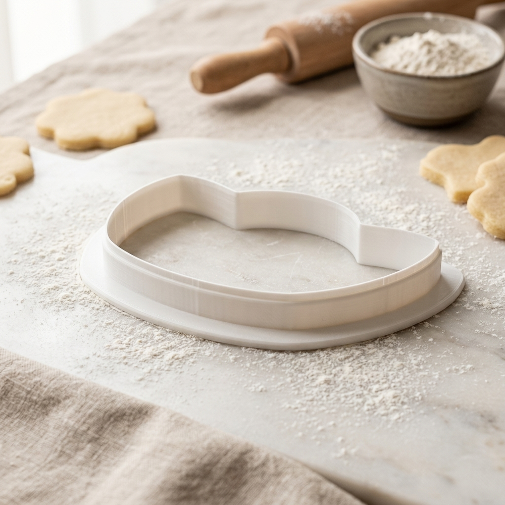 Gold Ingot Cookie Cutter, 3D Printed Lunar New Year Cutter