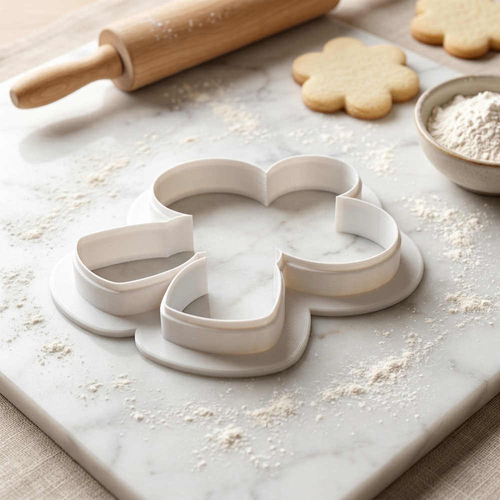 Fortune Knot Cookie Cutter, 3D Printed Lunar New Year Cutter