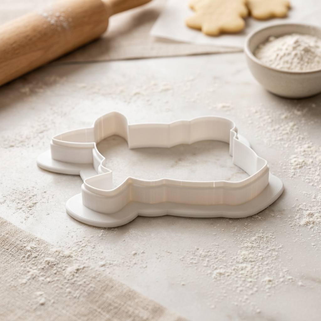 Koi Fish Lantern Cookie Cutter, 3D Printed Lunar New Year Cutter