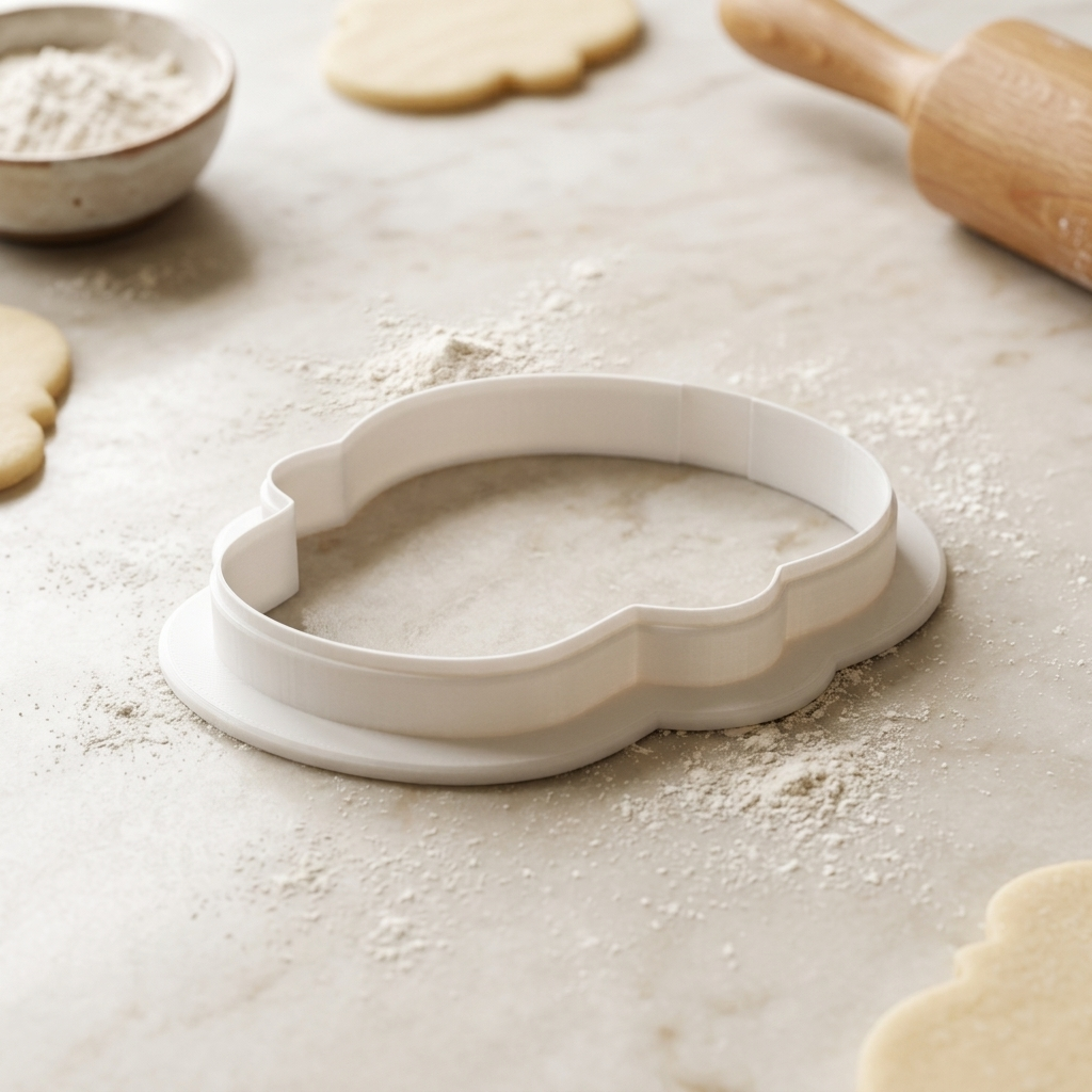 Sugar Skull Cookie Cutter, 3D Printed Dia de Muertos Cutter