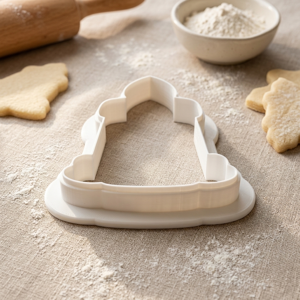 Ofrenda Candle Cookie Cutter, 3D Printed Dia de Muertos Cutter