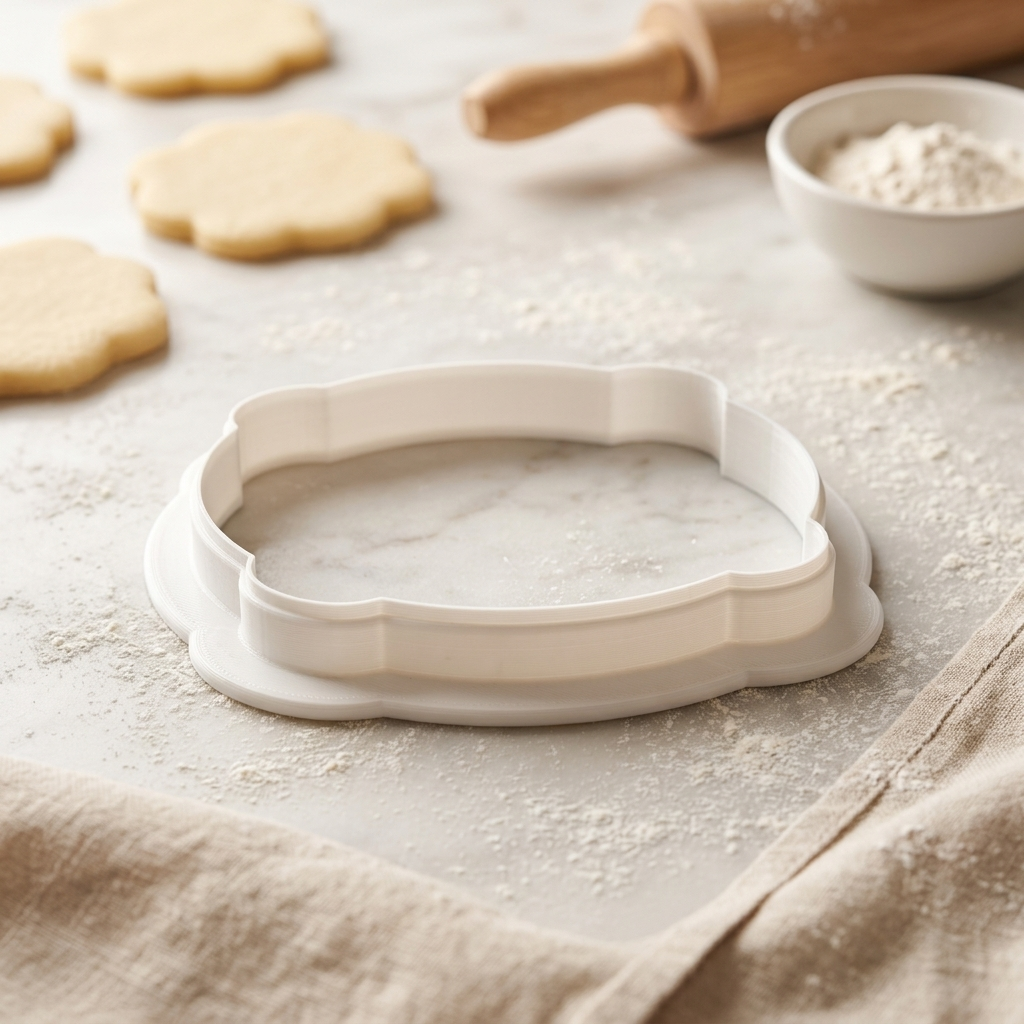 Pan de Muerto Cookie Cutter, 3D Printed Dia de Muertos Cutter