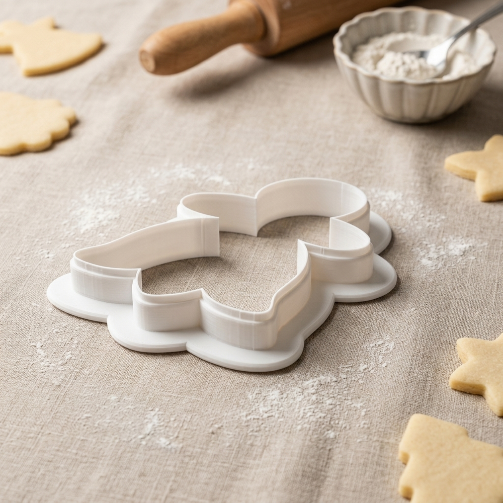 Corn Husk Doll Cookie Cutter, 3D Printed Thanksgiving Cutter