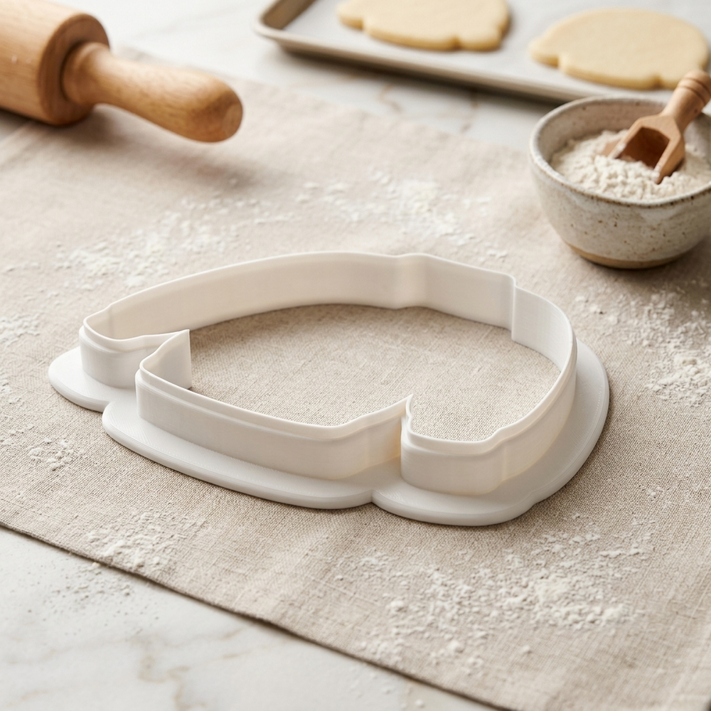 Nordic Sweater Cookie Cutter, 3D Printed South Asian Festival Cutter
