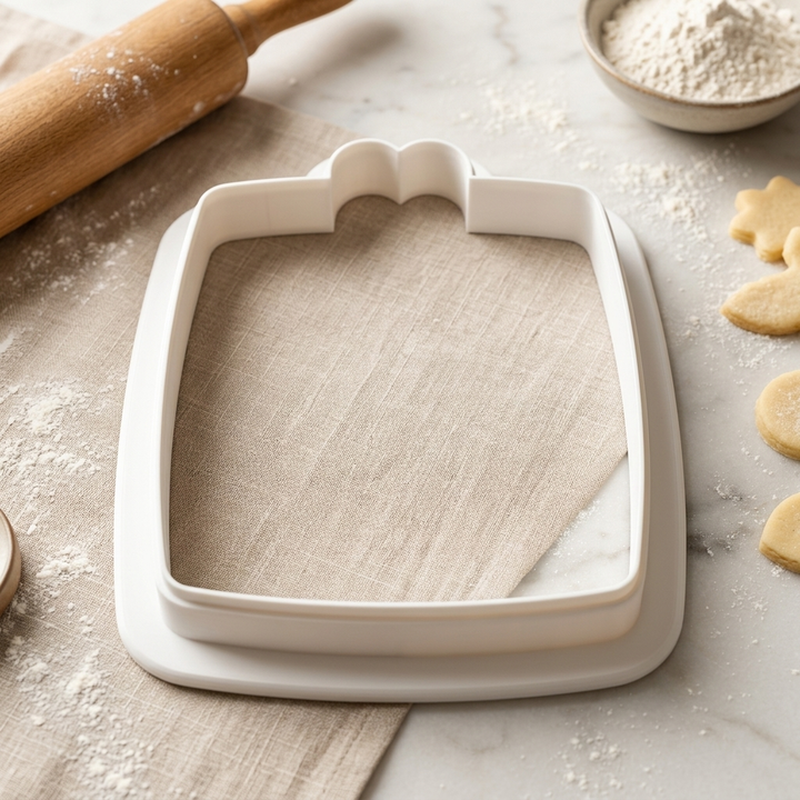 Family Photo Frame Cookie Cutter, 3D Printed Family Gift Cutter