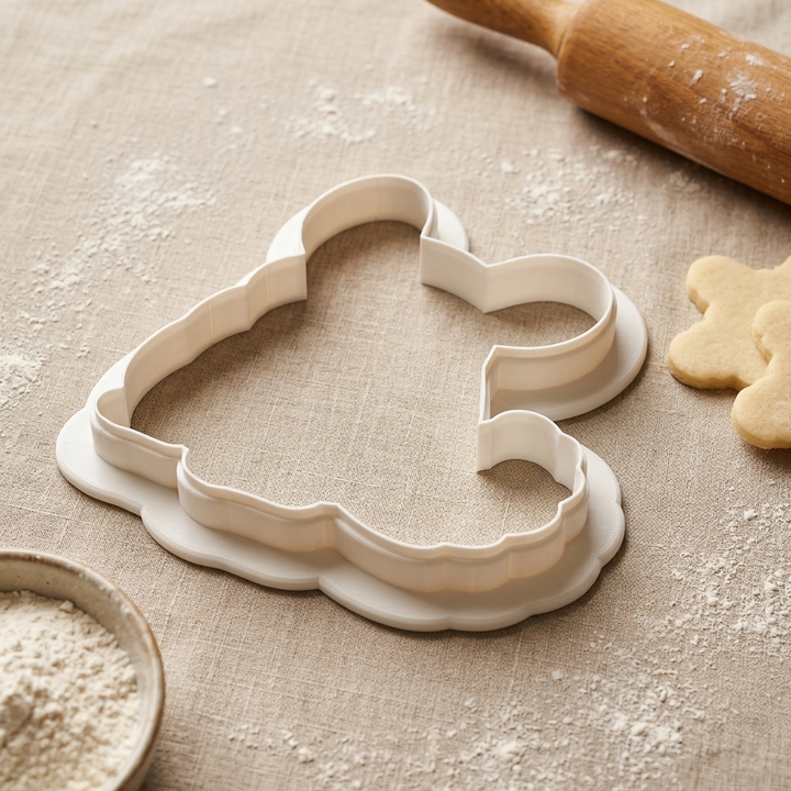 Chinchilla Cookie Cutter, 3D Printed Birthday Party Cutter