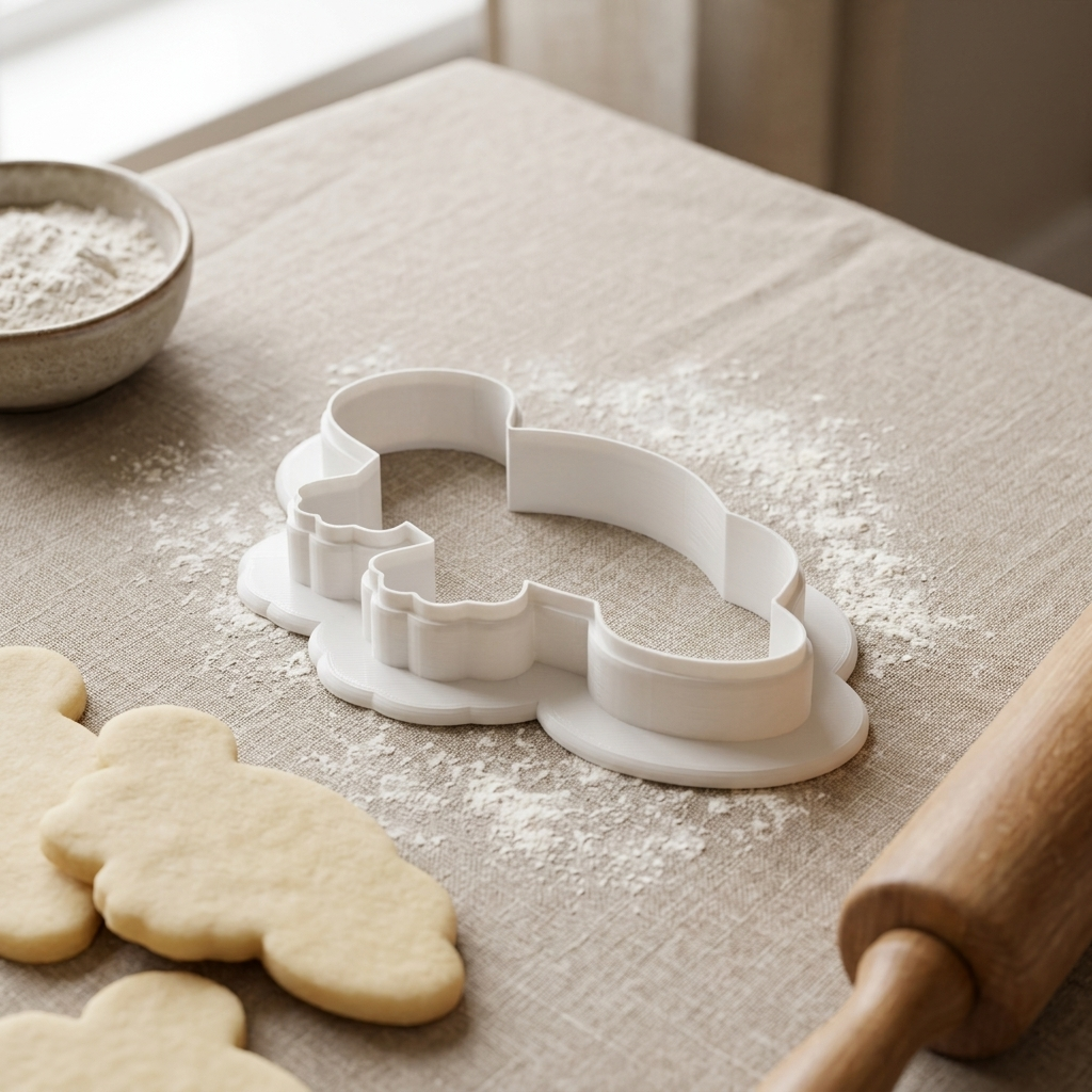 Platypus Cookie Cutter, 3D Printed Birthday Party Cutter
