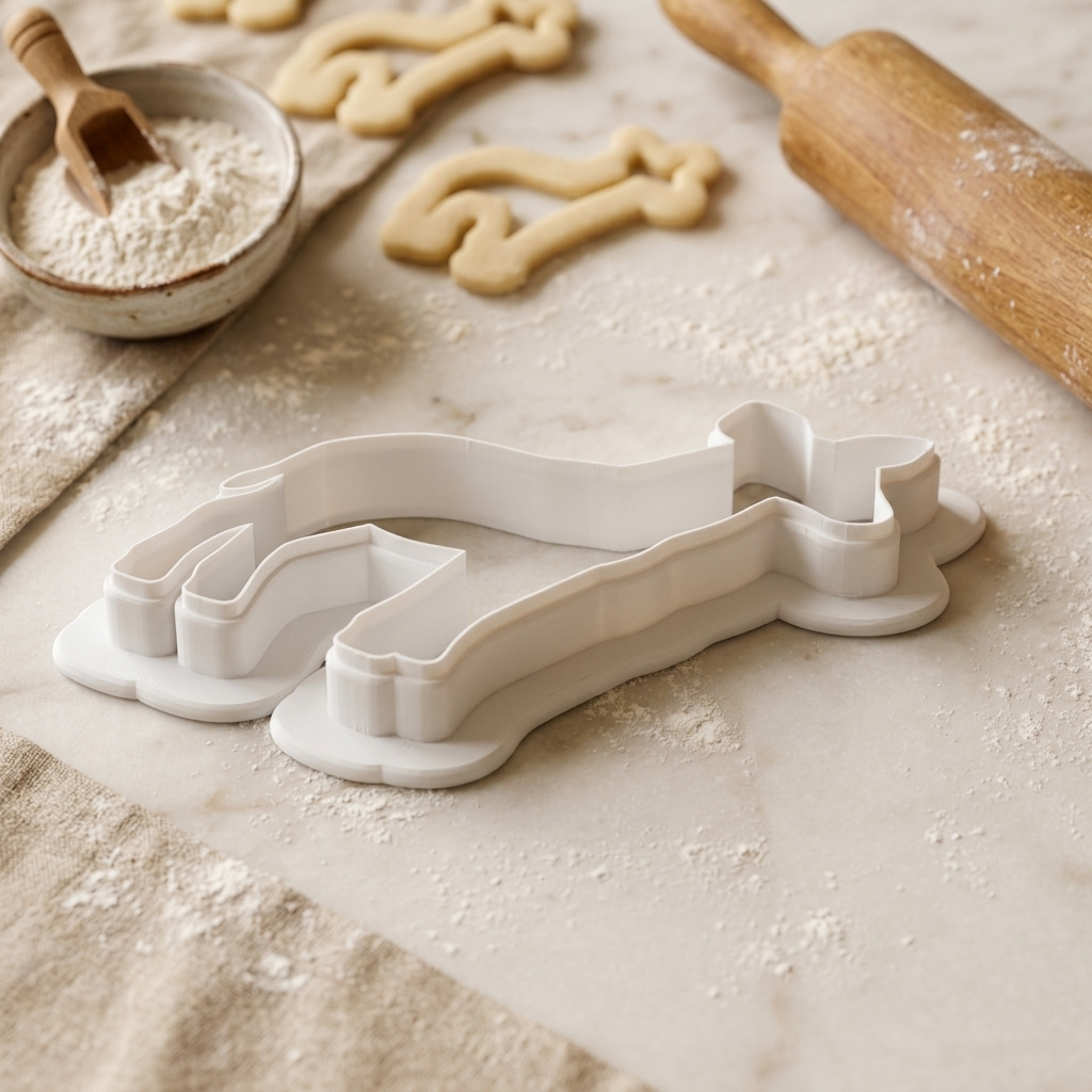Okapi Cookie Cutter, 3D Printed Animals Cutter