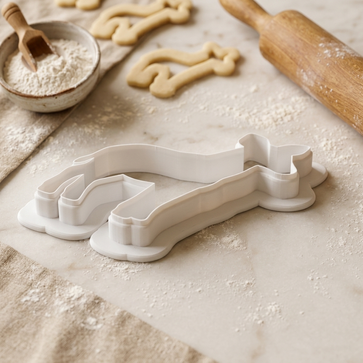 Okapi Cookie Cutter, 3D Printed Animals Cutter