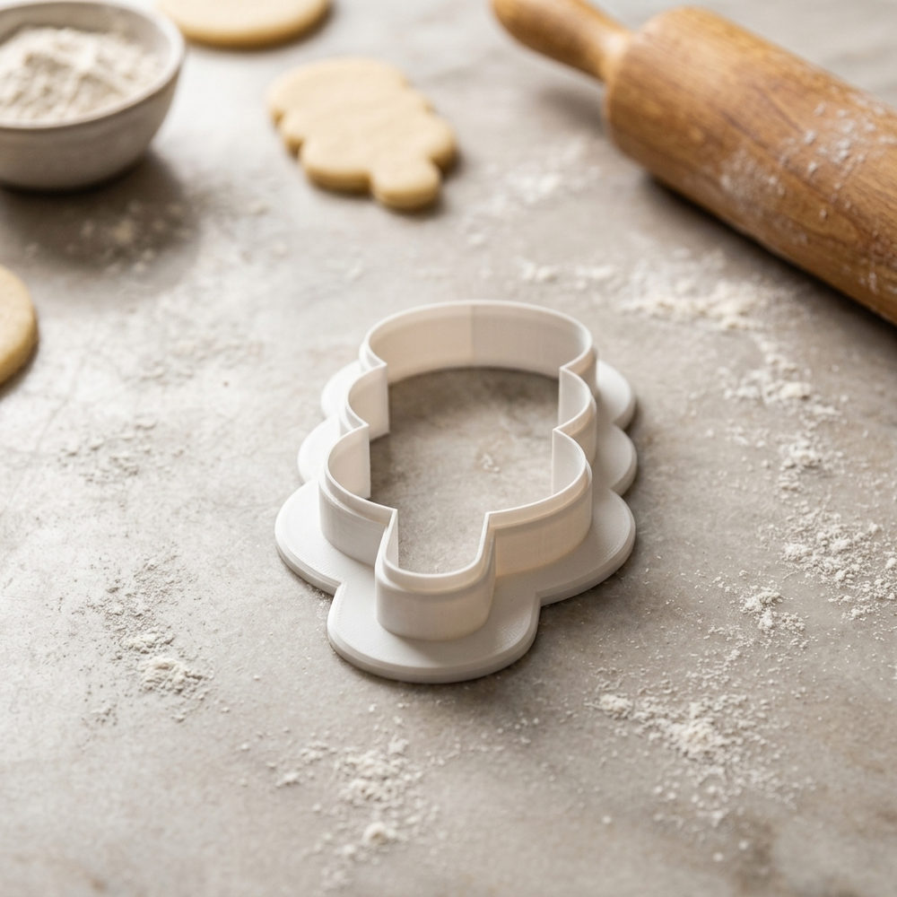 Dango Skewer Cookie Cutter, 3D Printed Food Theme Cutter