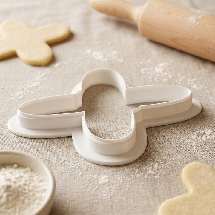 Baguette Bundle Cookie Cutter, 3D Printed Food Theme Cutter