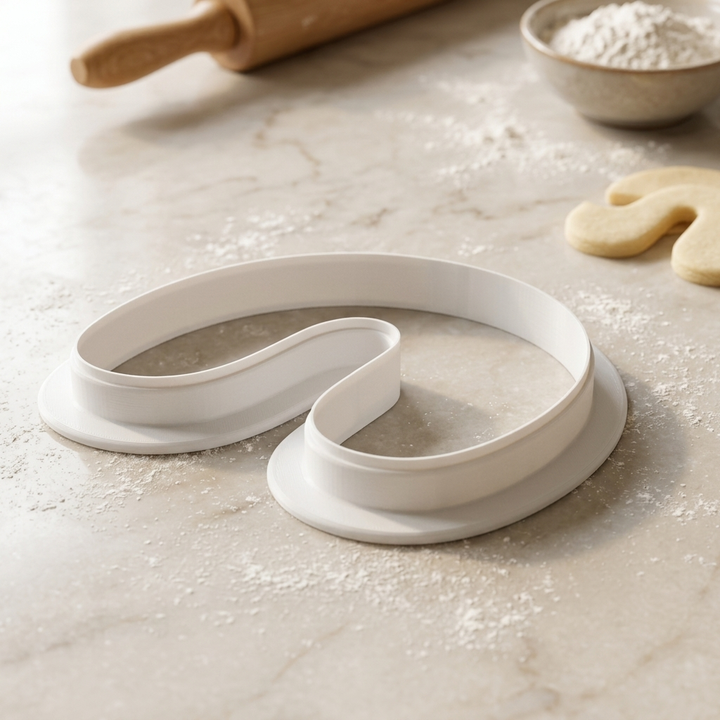 Churro Cookie Cutter, 3D Printed Food Theme Cutter