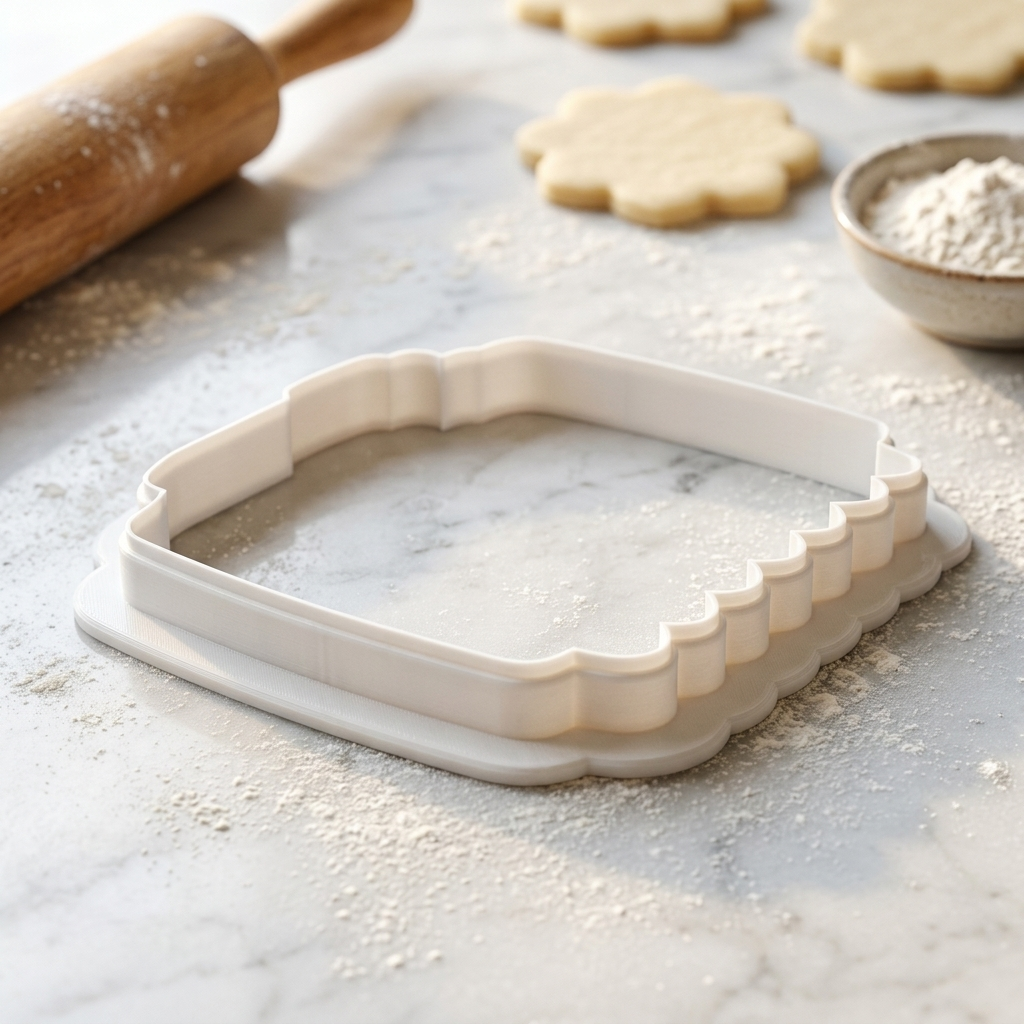 Planner Notebook Cookie Cutter, 3D Printed Food Theme Cutter