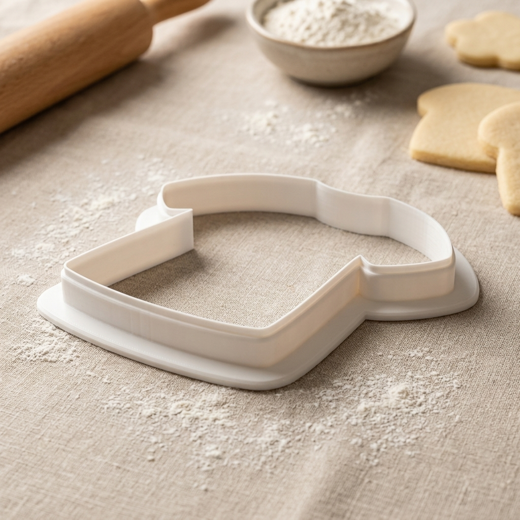 Scrub Top Cookie Cutter, 3D Printed STEM Theme Cutter