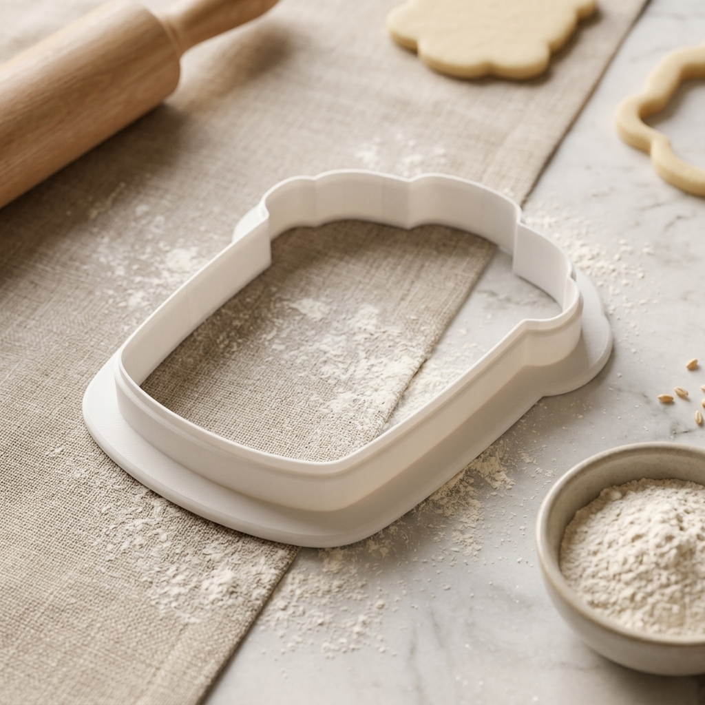 Compost Bin Cookie Cutter, 3D Printed Garden Theme Cutter