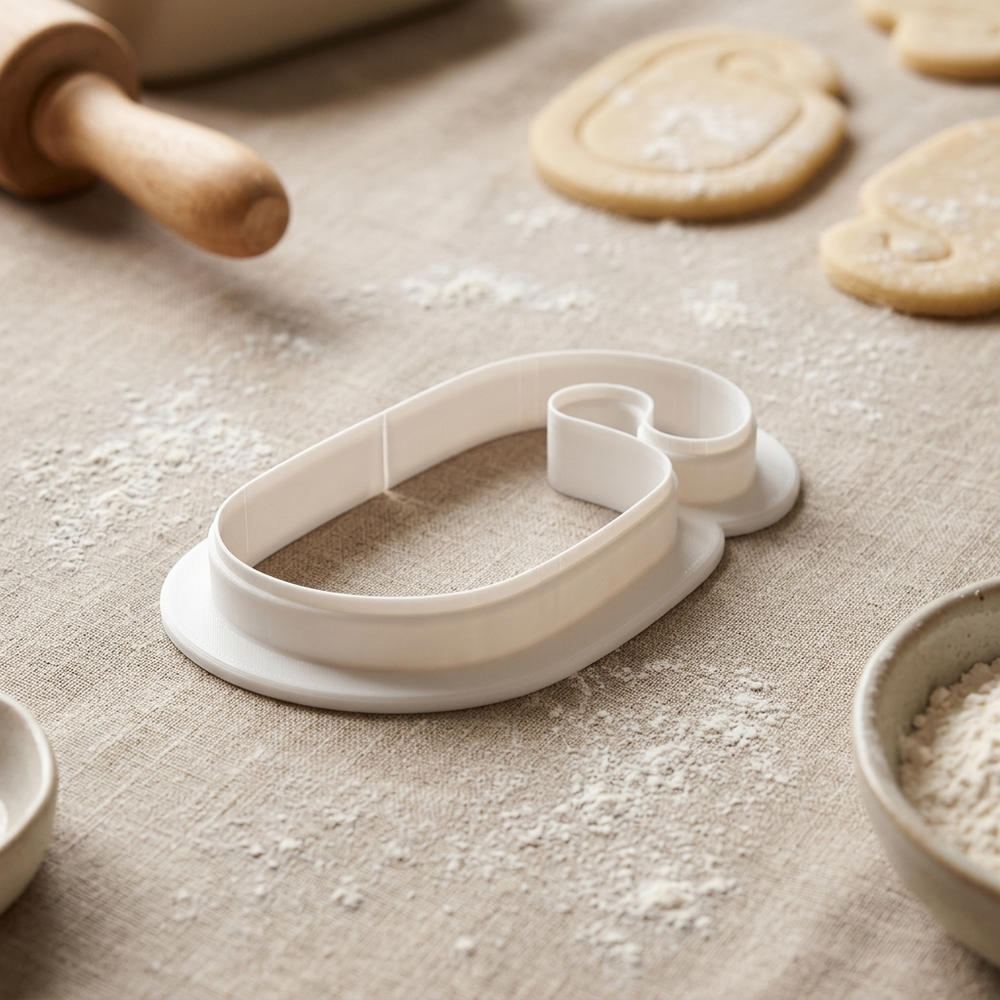 Hotel Door Hanger Cookie Cutter, 3D Printed Food Theme Cutter