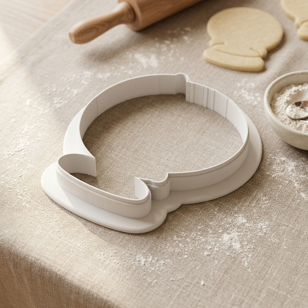 Globe On Stand Cookie Cutter, 3D Printed Food Theme Cutter