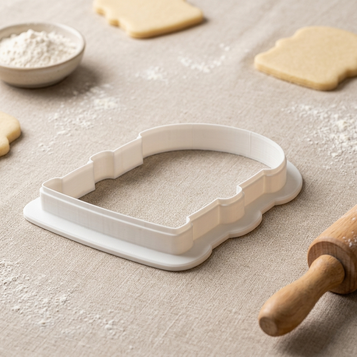 Carnival Ticket Booth Cookie Cutter, 3D Printed Birthday Party Cutter