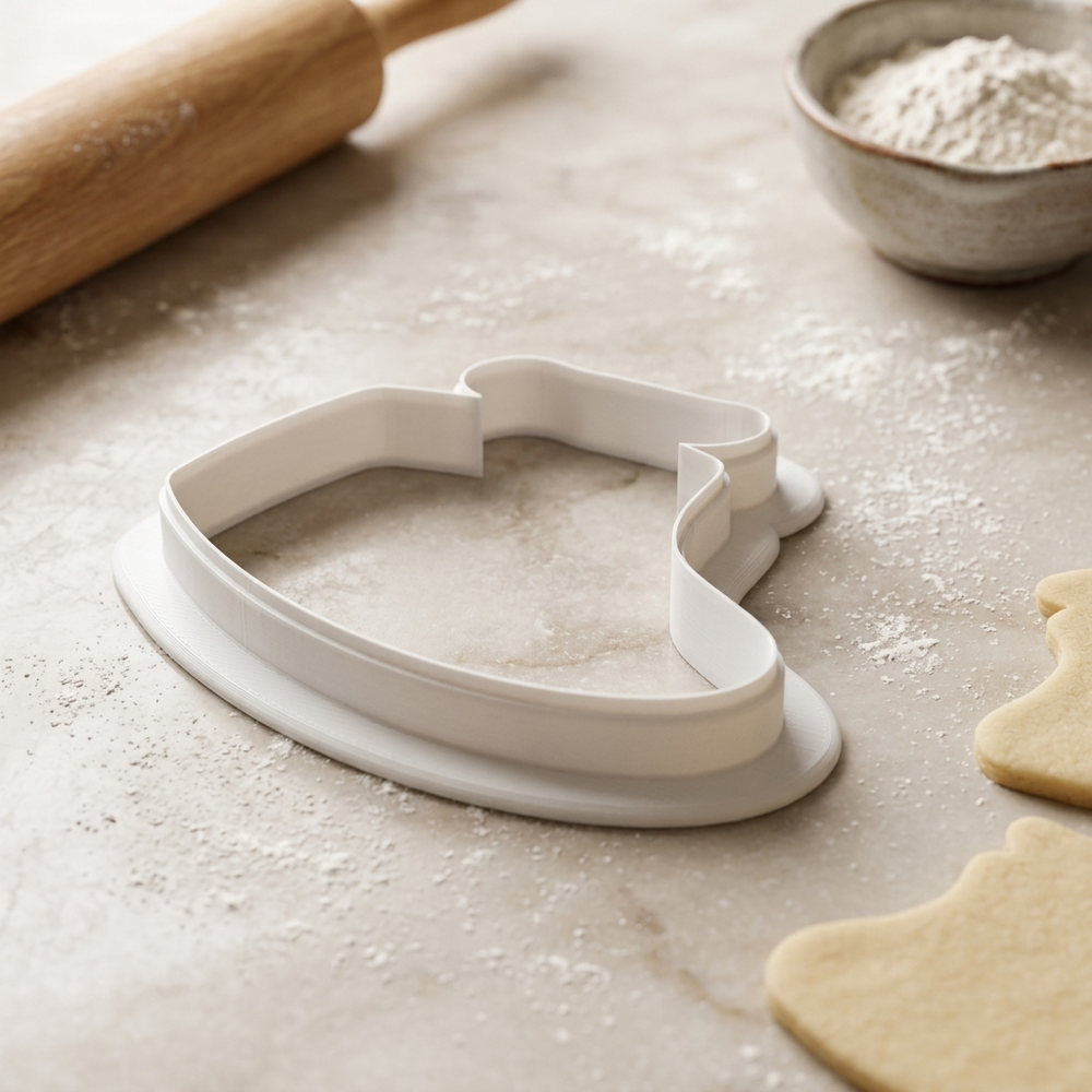 Skate Park Ramp Cookie Cutter, 3D Printed Birthday Party Cutter