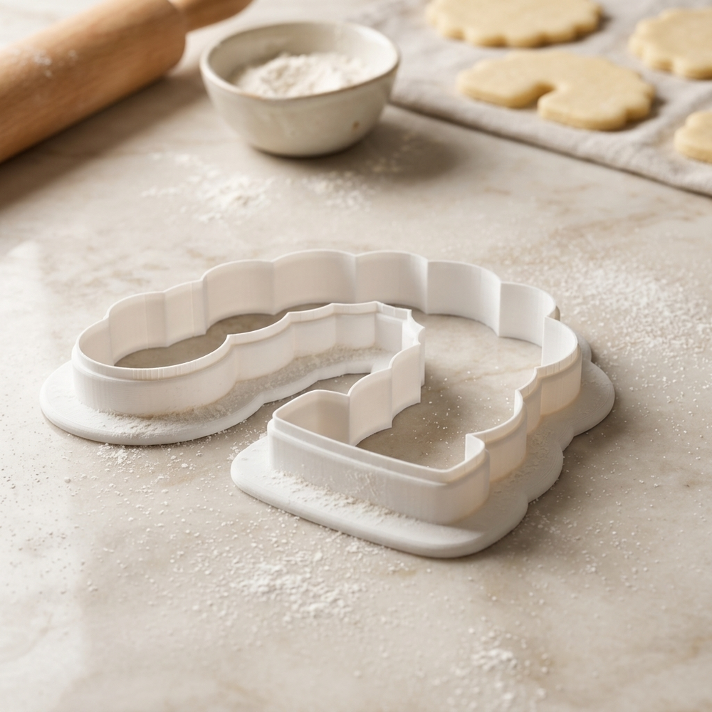 Balloon Arch Cookie Cutter, 3D Printed Baby Shower Cutter