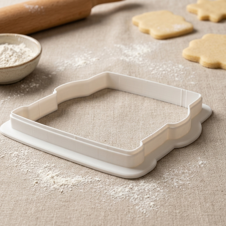 Small Business Storefront Cookie Cutter, 3D Printed Cutter for Fondant