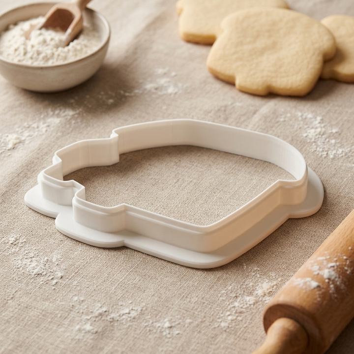 Chicken Coop Cookie Cutter, 3D Printed Easter Cutter
