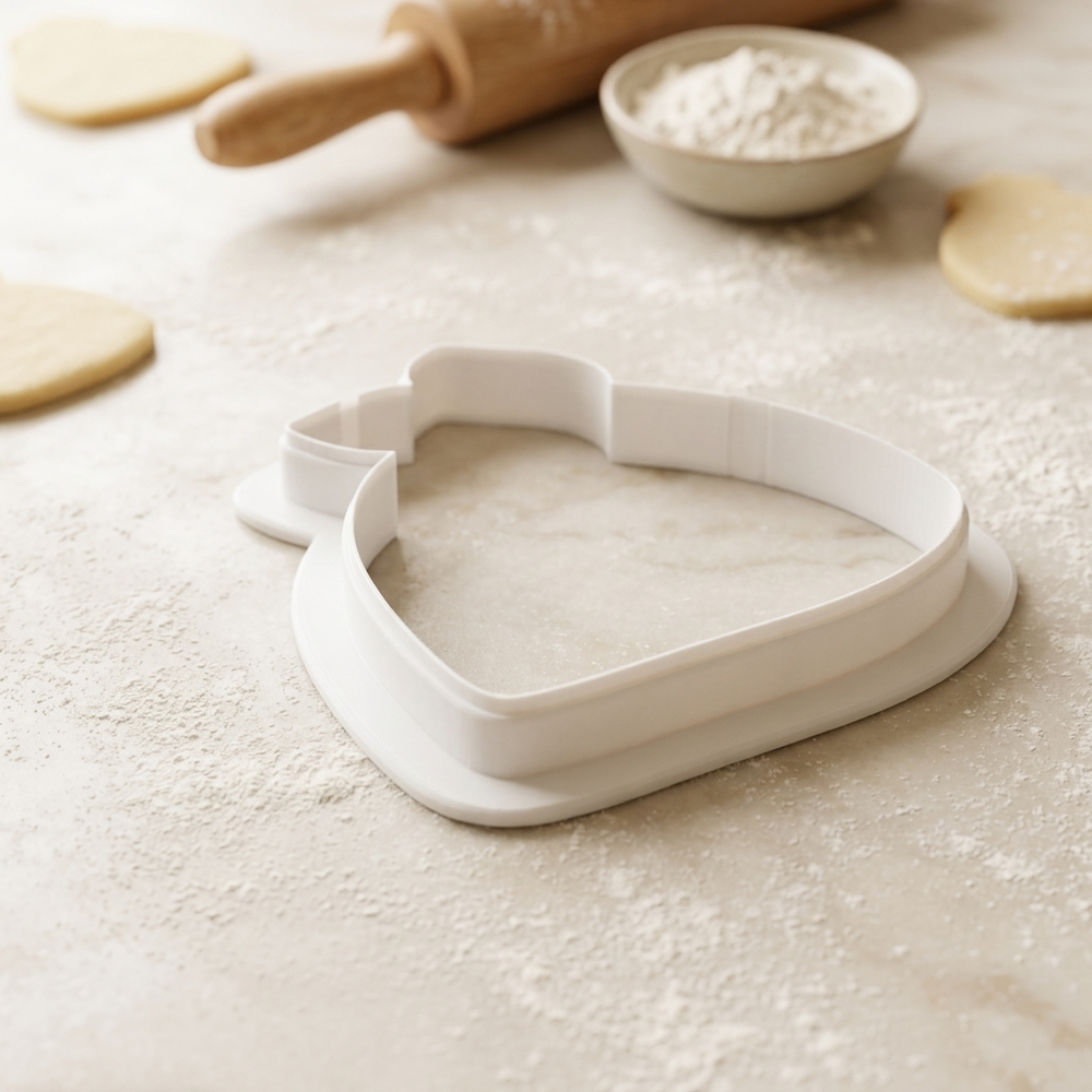 Cowboy Bandana Cookie Cutter, 3D Printed Birthday Party Cutter