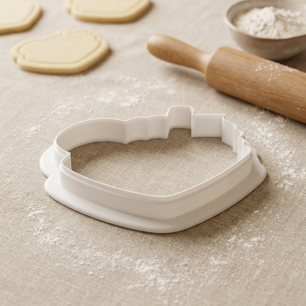 Holiday Cocoa Mug Cookie Cutter, 3D Printed South Asian Festival Cutter