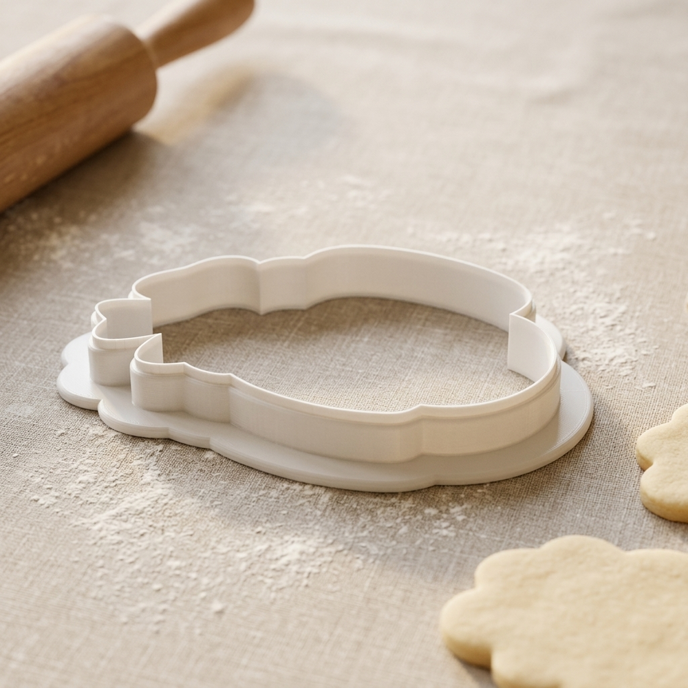 Gelt Coin Stack Cookie Cutter, 3D Printed Jewish Holiday Cutter