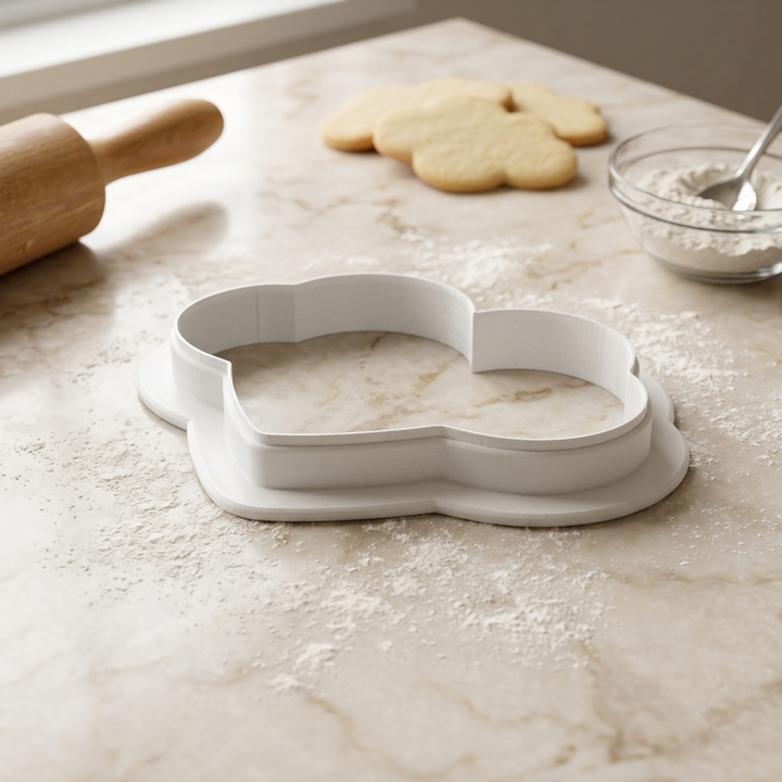 Hug Heart Arms Cookie Cutter, 3D Printed Valentine Cutter