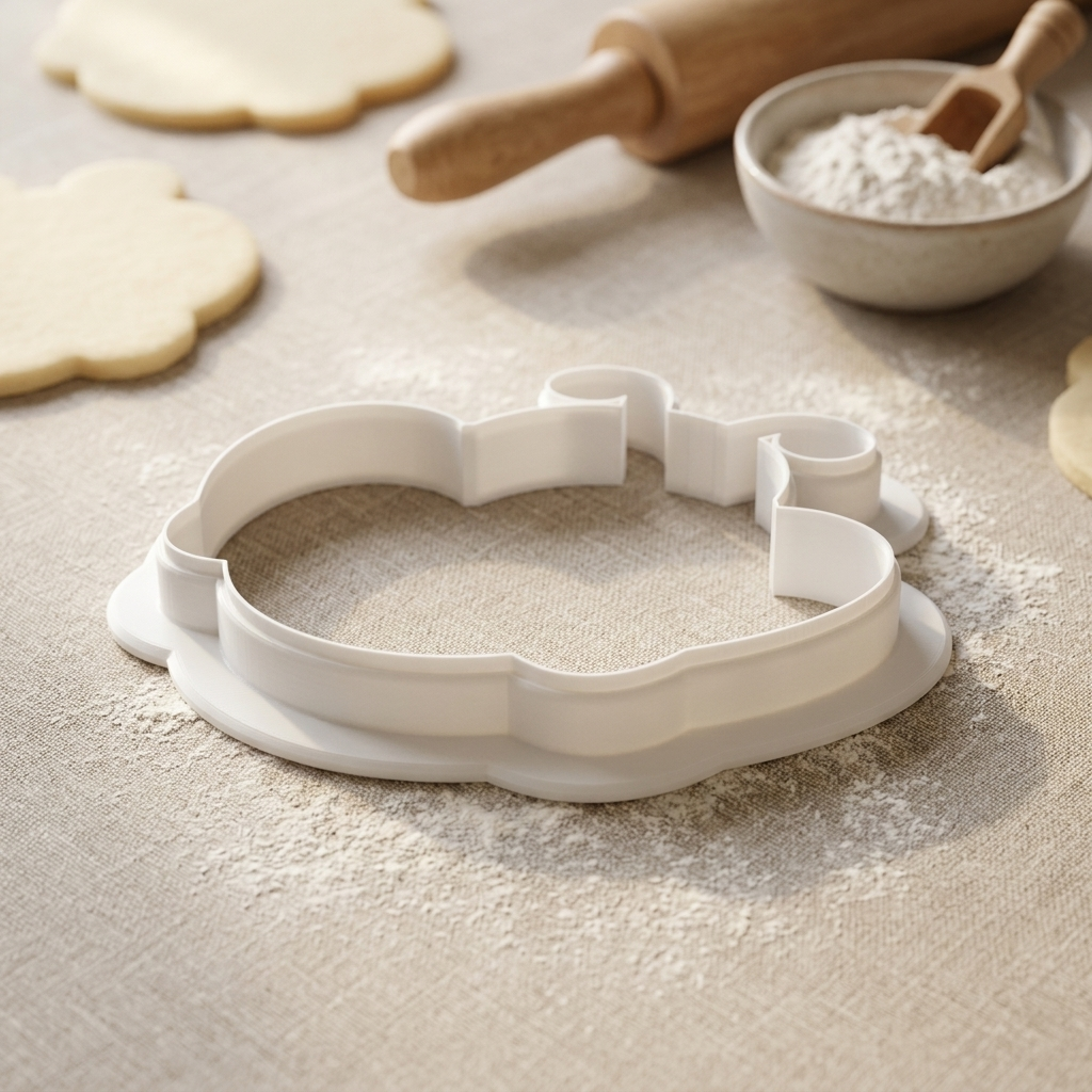 Love Bug Beetle Cookie Cutter, 3D Printed Valentine Cutter