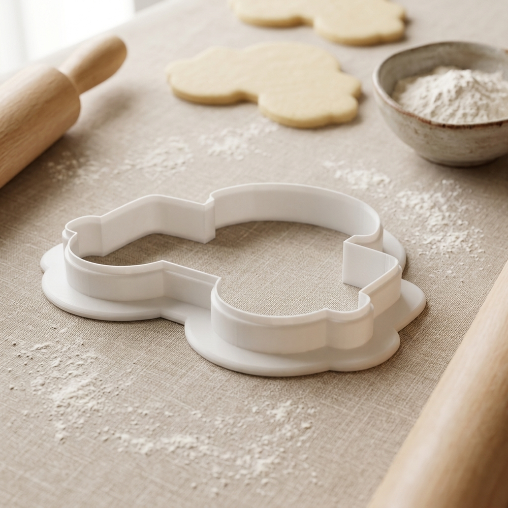 Mardi Gras Parade Float Cookie Cutter, 3D Printed Mardi Gras Cutter