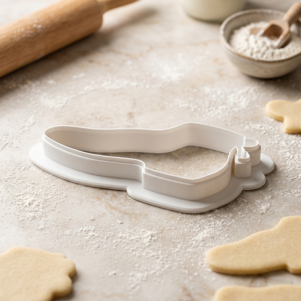 Irish Dance Shoe Cookie Cutter, 3D Printed St Patricks Day Cutter