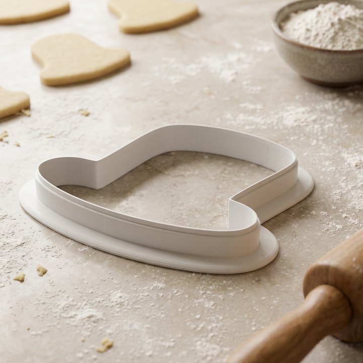 Clover Top Hat Cookie Cutter, 3D Printed St Patricks Day Cutter