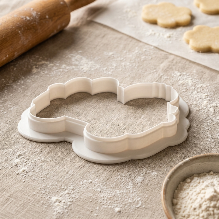 Easter Chick Wagon Cookie Cutter, 3D Printed Easter Cutter