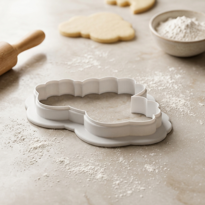 Family Handprint Cookie Cutter, 3D Printed Family Gift Cutter
