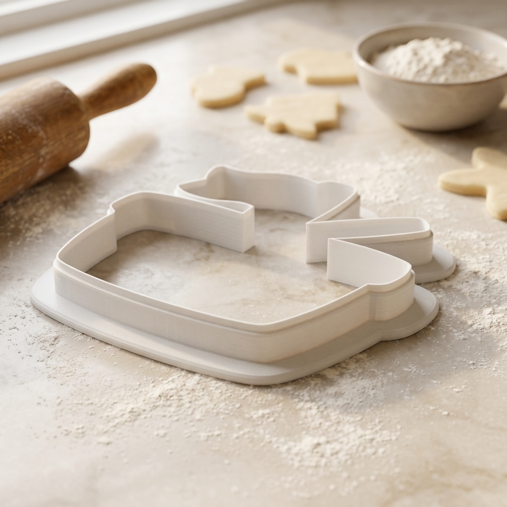 Picnic Flag Basket Cookie Cutter, 3D Printed South Asian Festival Cutter