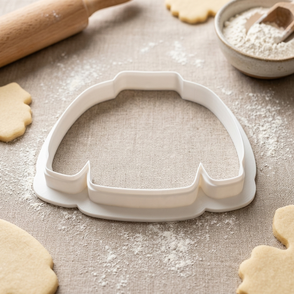 Cozy Fall Sweater Cookie Cutter, 3D Printed Thanksgiving Cutter