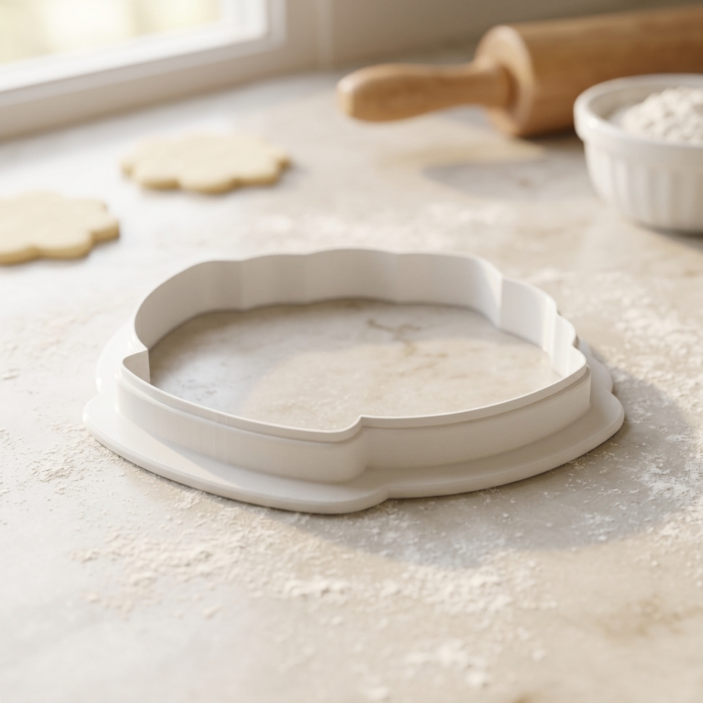 Mashed Potato Bowl Cookie Cutter, 3D Printed Thanksgiving Cutter
