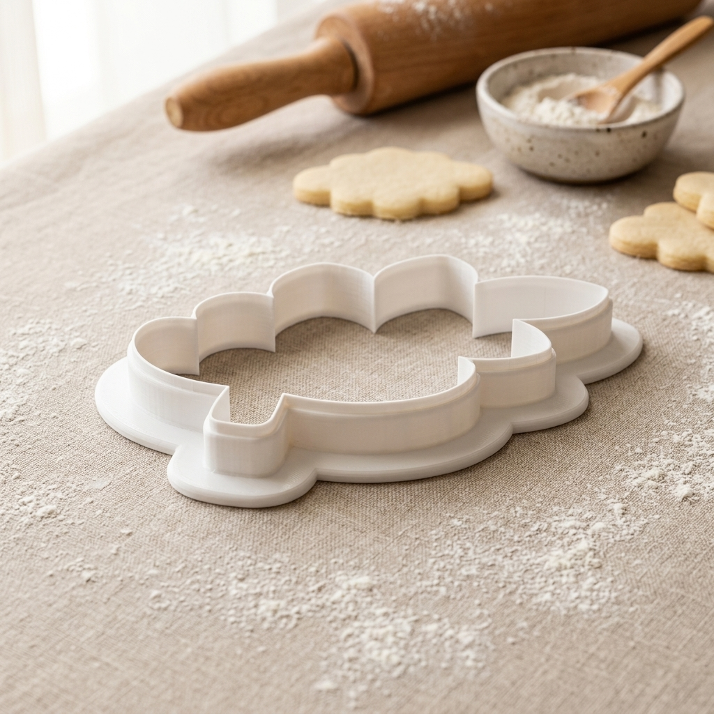 Cranberry Sprig Cookie Cutter, 3D Printed South Asian Festival Cutter