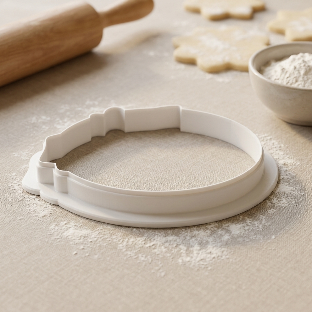 Harvest Place Setting Cookie Cutter, 3D Printed Thanksgiving Cutter