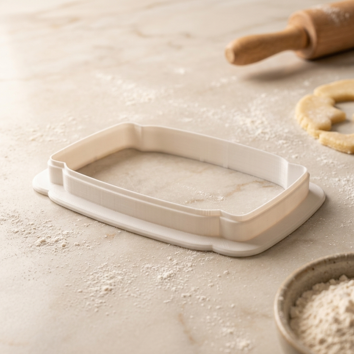 Baby Wipe Pack Cookie Cutter, 3D Printed Baby Shower Cutter