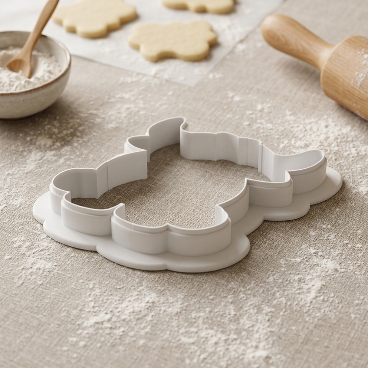 Baby Yak Cookie Cutter, 3D Printed Baby Shower Cutter