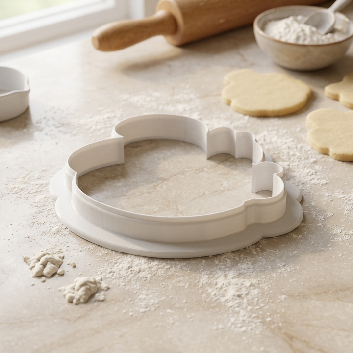 Squirrel Acorn Cookie Cutter, 3D Printed Thanksgiving Cutter