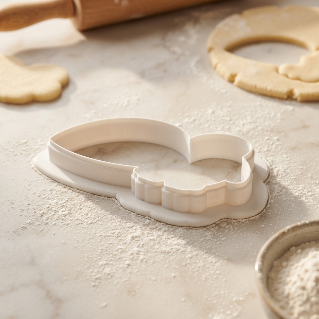 Penguin Igloo Cookie Cutter, 3D Printed Christmas Cutter
