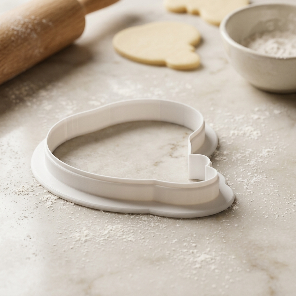 Seal Pup Cookie Cutter, 3D Printed Birthday Party Cutter