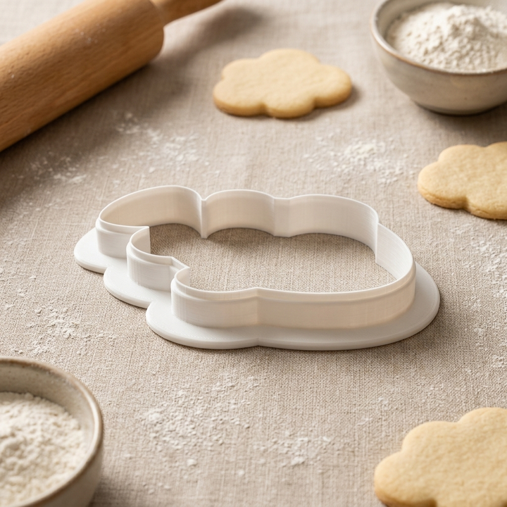Clownfish Cookie Cutter, 3D Printed Birthday Party Cutter