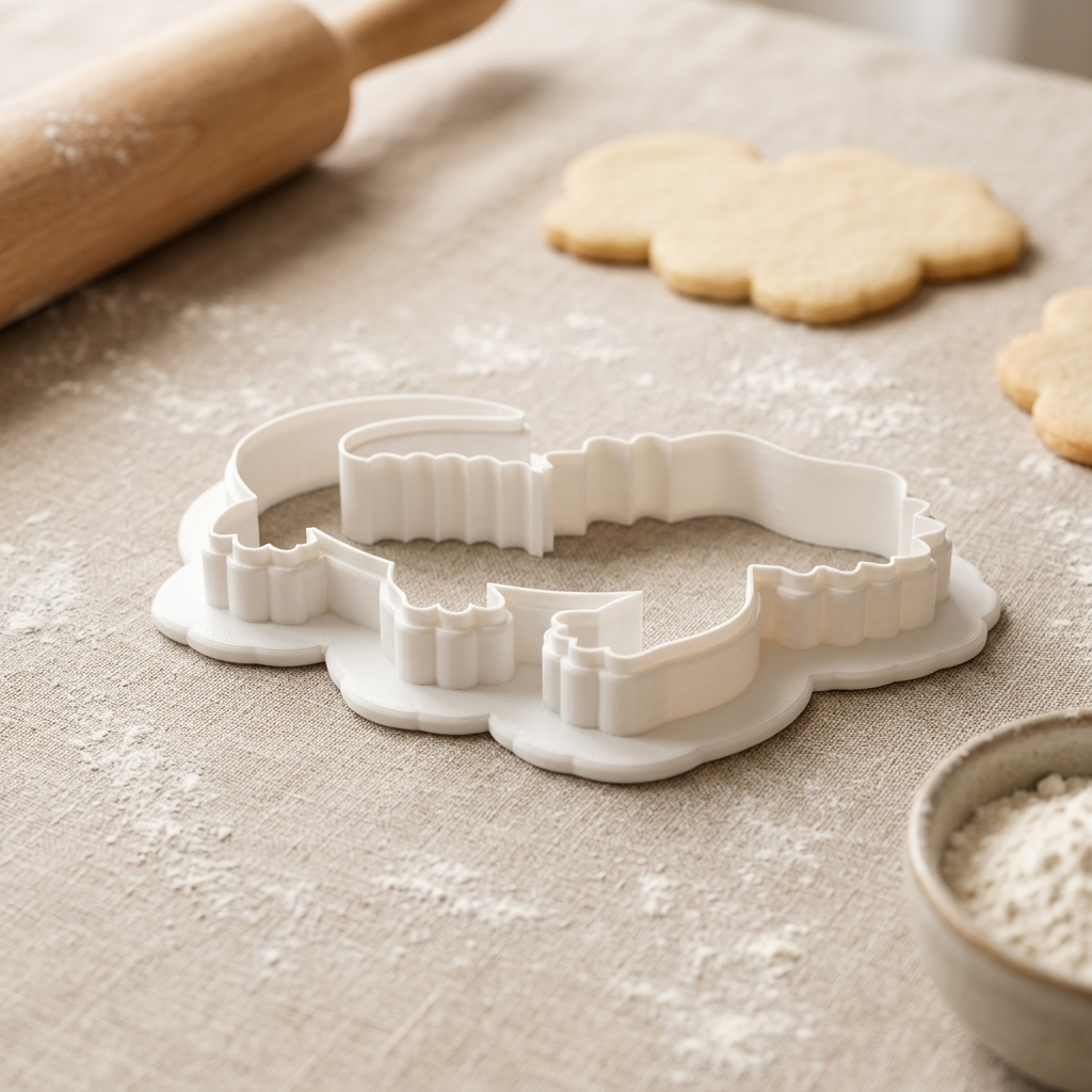 Bearded Dragon Cookie Cutter, 3D Printed Birthday Party Cutter