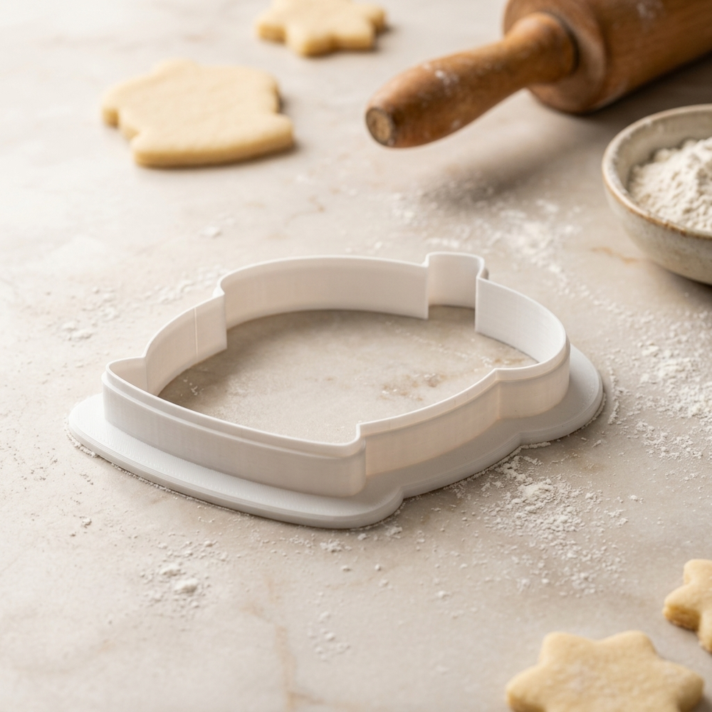 Acorn House Cookie Cutter, 3D Printed Fairy Garden