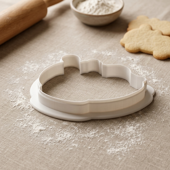 Pho Bowl Cookie Cutter, 3D Printed Animals Cutter